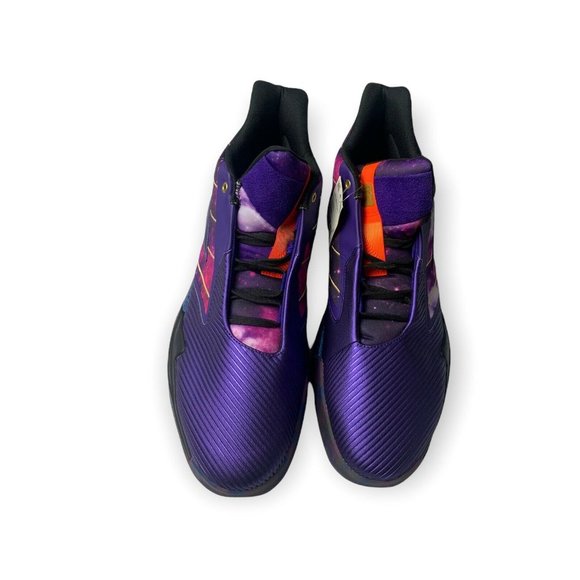 Adidas TMAC Millennium 2 Basketball Shoes Purple Space Boost Mens 17 FV5589 - Picture 8 of 12